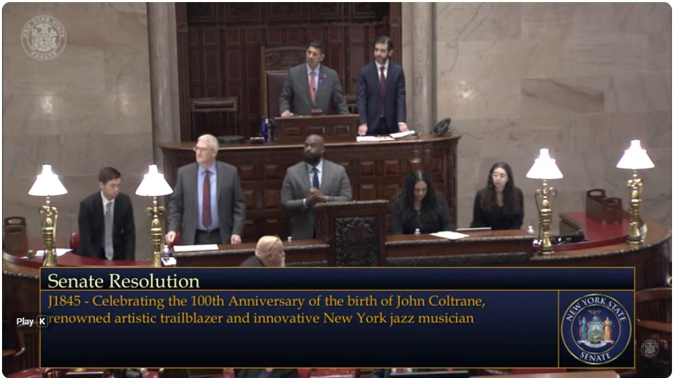 New York State Honors John Coltrane’s Centennial